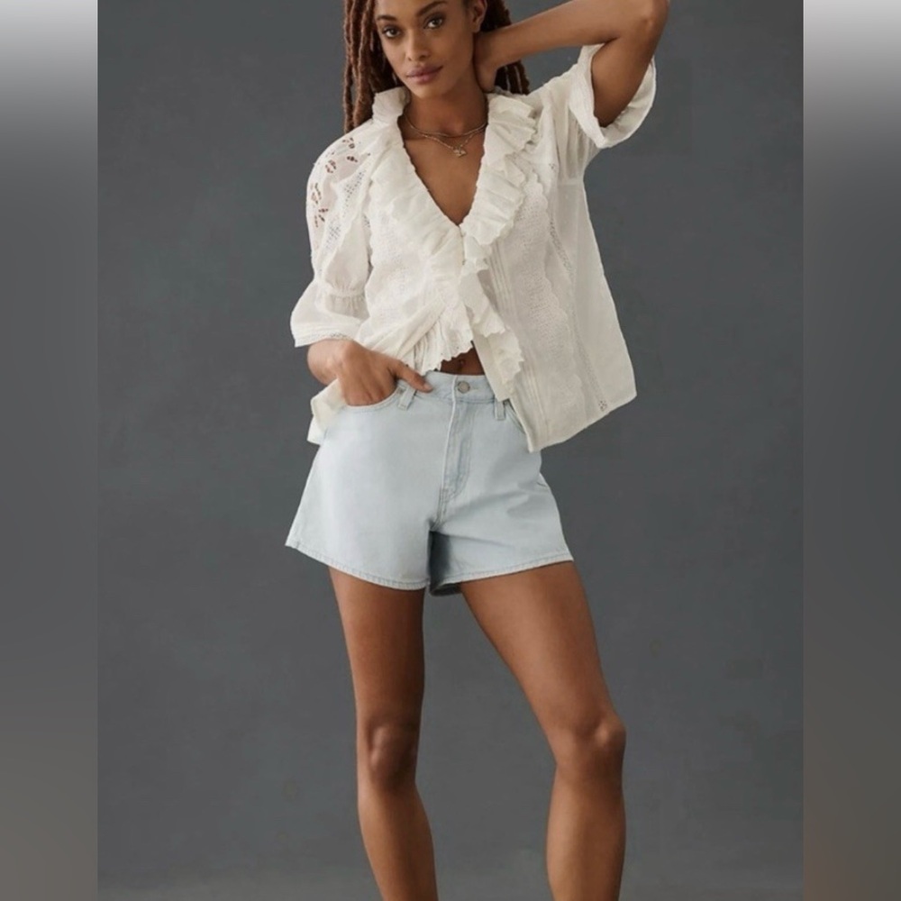 Levi’s Mom Shorts - Light Wash